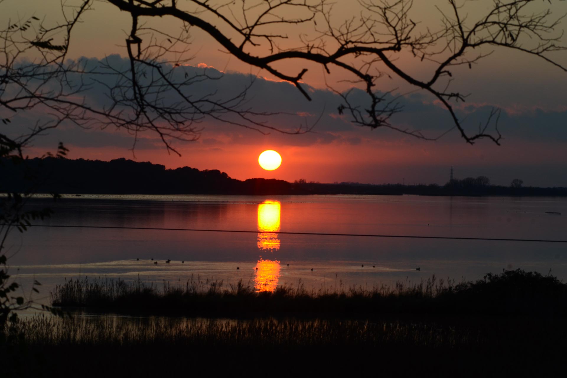 tramonto laguna